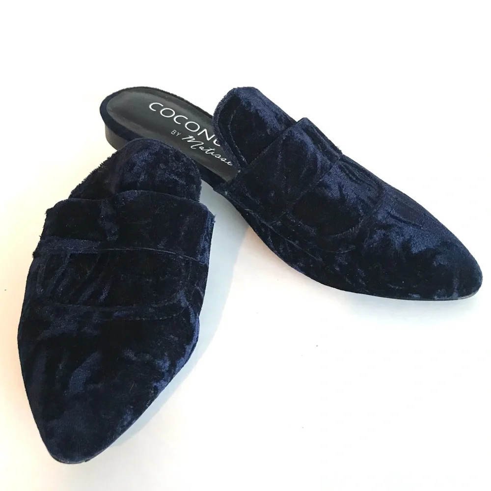 Coconuts by Matisse Vegan Funky Blue Mule Slip On (8M) - Picture 5 of 10